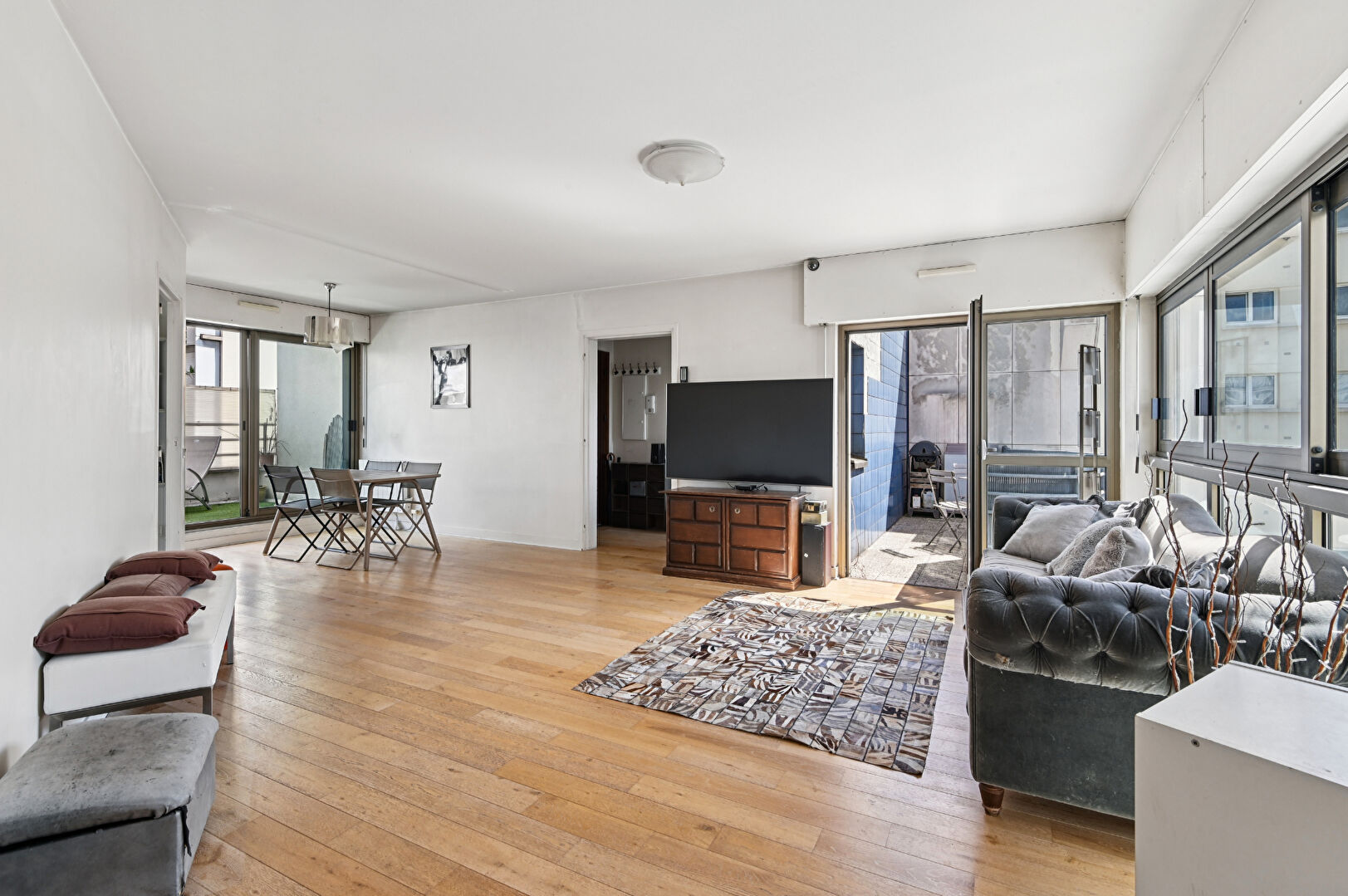 Photo Paris 15e - Saint Charles - Dernier étage avec Terrasses - 109 m2 - 4 pièces image 2/6