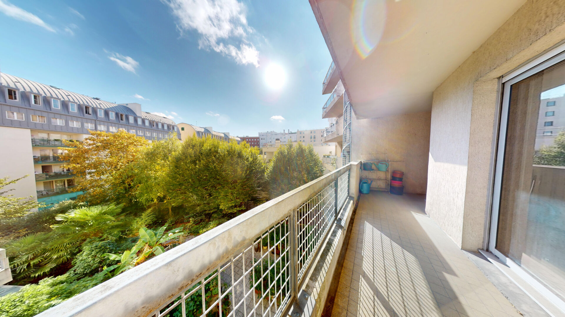 EXCLU AVL | PARIS XIX | Métro Ourcq | 2P -1Ch | 46m² et  Grand Balcon en 