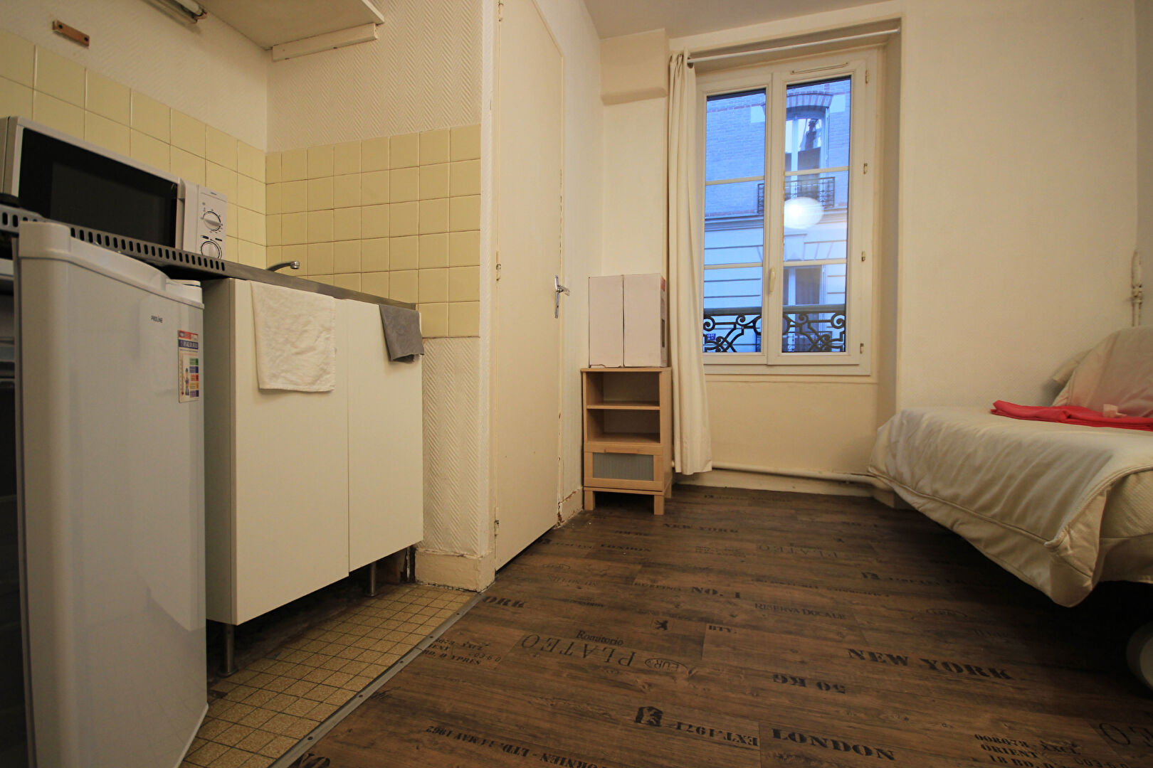 Photo PARIS XIX | JOURDAIN | STUDIO vendu loué | 12.27m² image 2/6