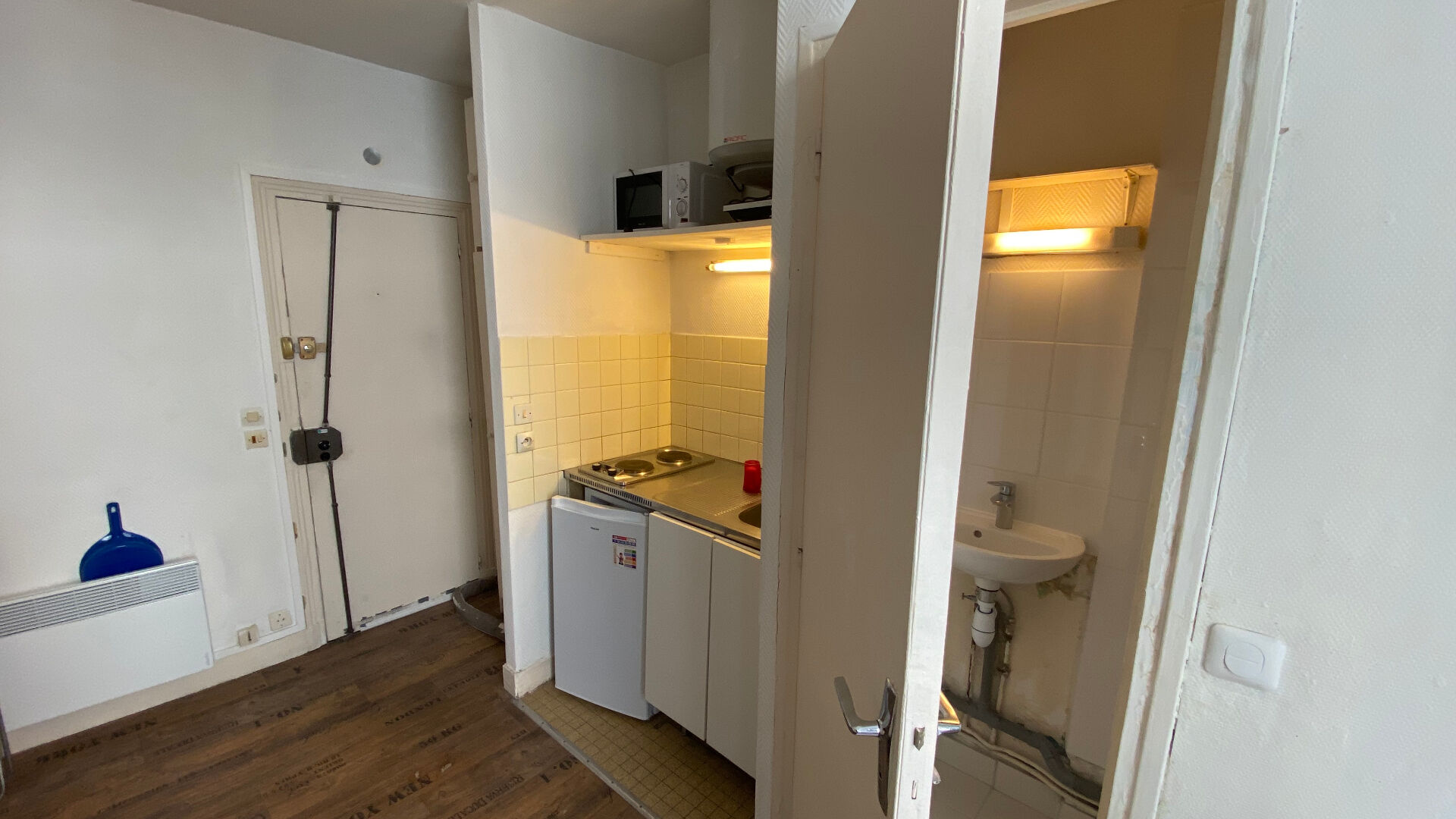 Photo PARIS XIX | JOURDAIN | STUDIO vendu loué | 12.27m² image 5/6