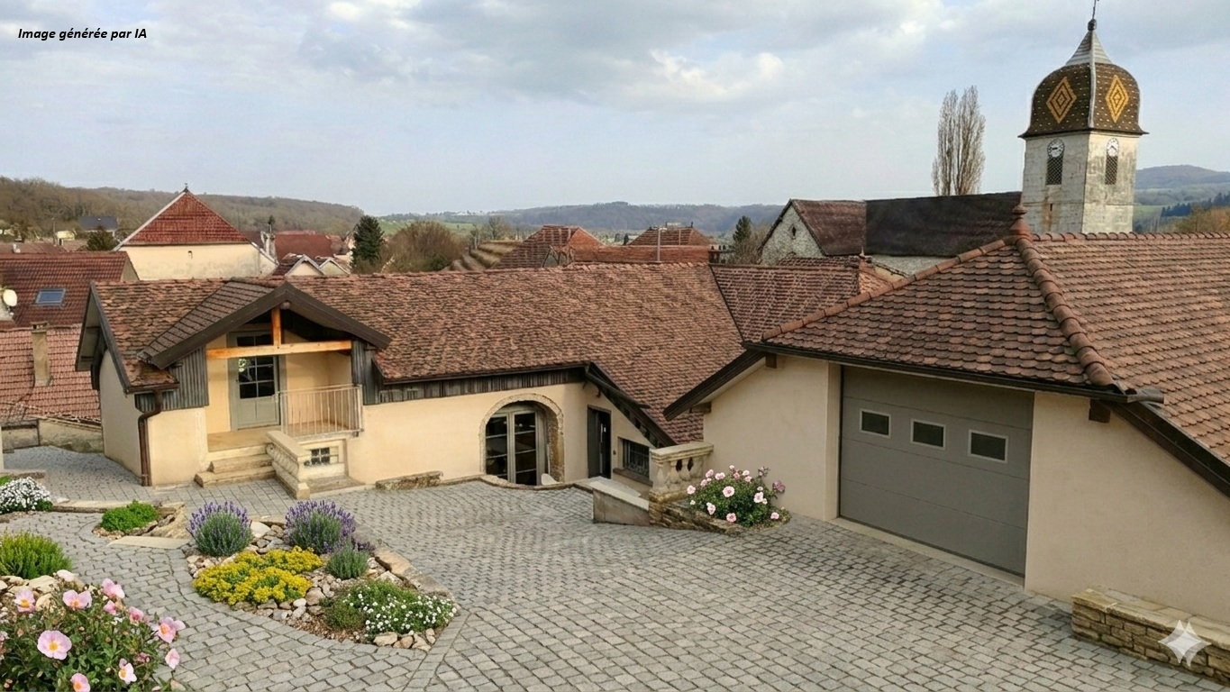 Maison Pompierre Sur Doubs 12 pièce(s) 280 m2