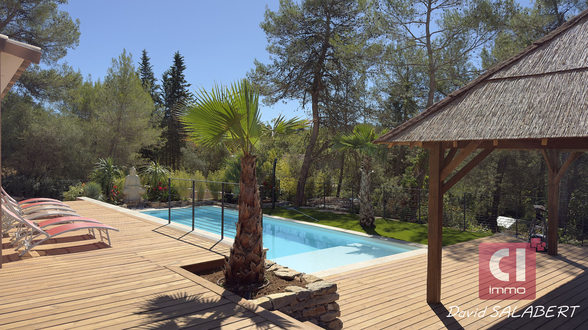 Photo Villa contemporaine de type 6 pièces de 204 m² sur un Terrain de 1 450 m² à Sainte-Anastasie-sur-Issole (Provence Verte) image 2/6