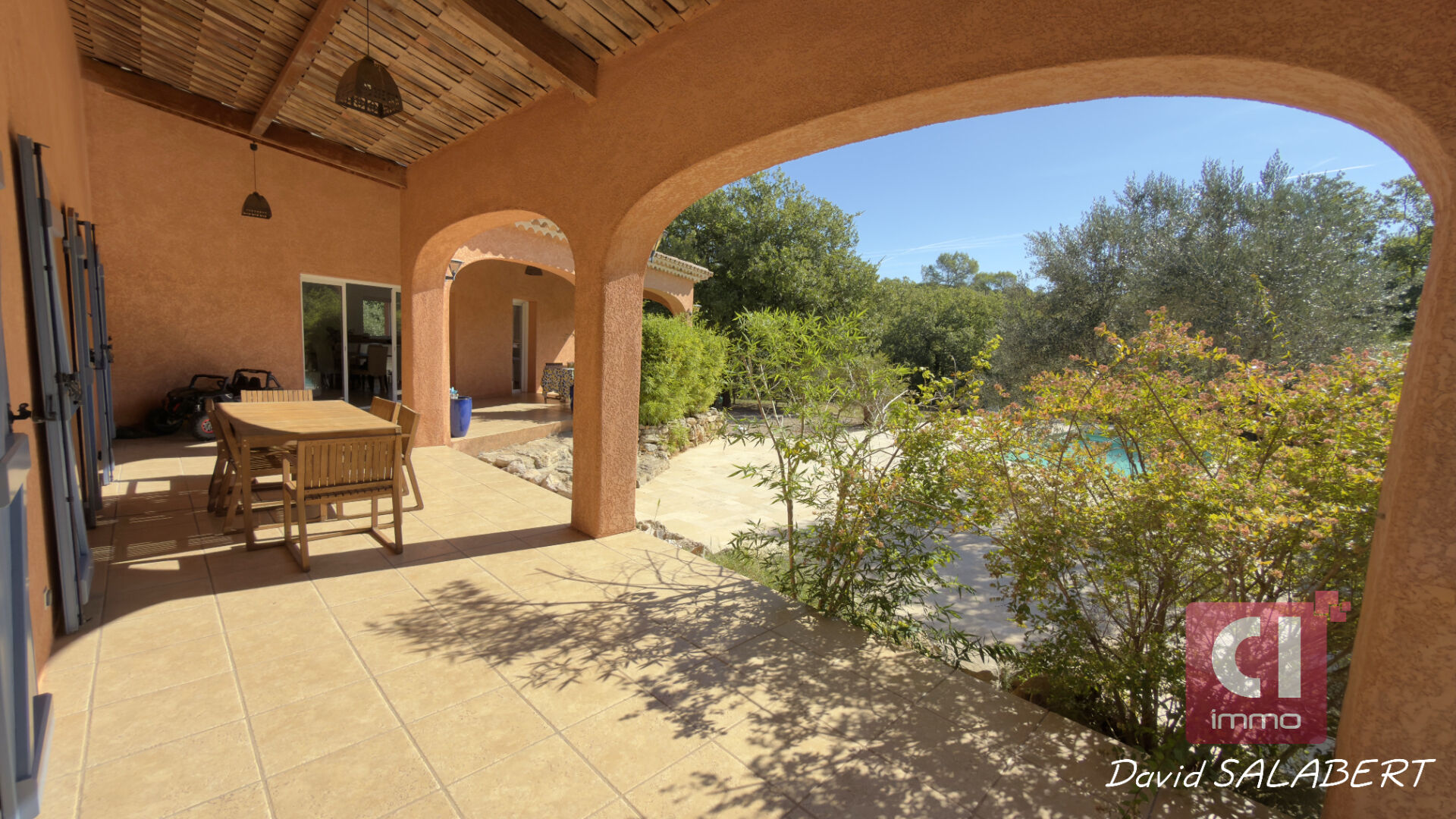 Photo À vendre - Le Thoronet, belle villa type 4 avec dépendance type 2 et piscine sur 2521 m² de terrain image 6/6