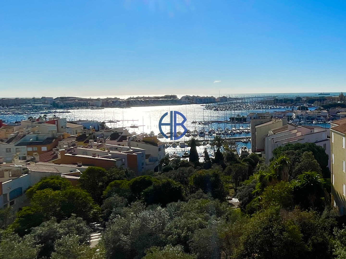 Photo Appartement avec Vue Panoramique Exceptionnelle ! Centre Port, Cap d'Agde 3 pièces de 46 m² image 3/6