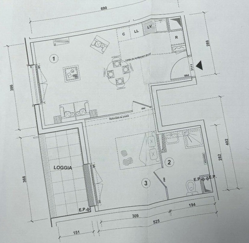 Photo Appartement Ris Orangis 2 pièce(s) 42 m2 image 5/6