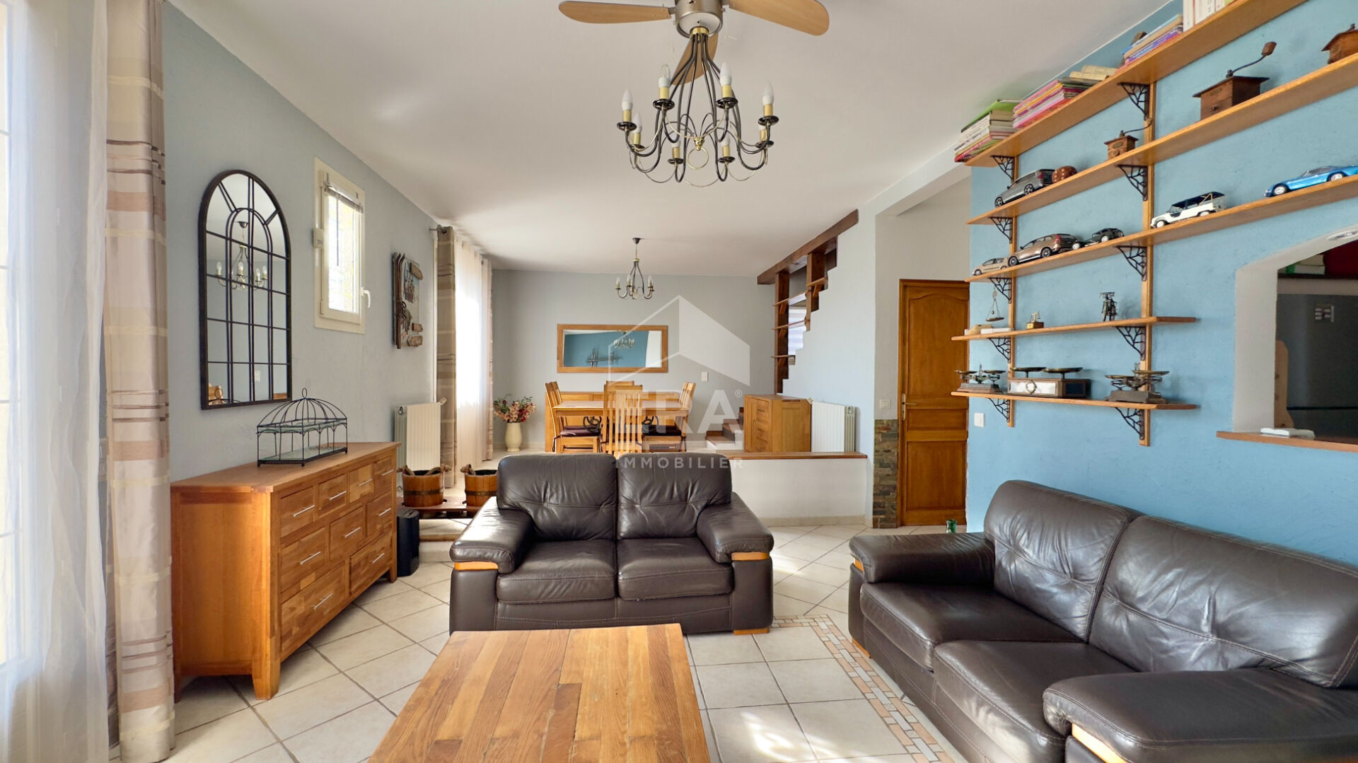 Photo MAISON 6 PIÈCES - 120 M² - ATHIS-MONS, JARDIN AVEC PISCINE ET SOUS-SOL TOTAL image 2/6