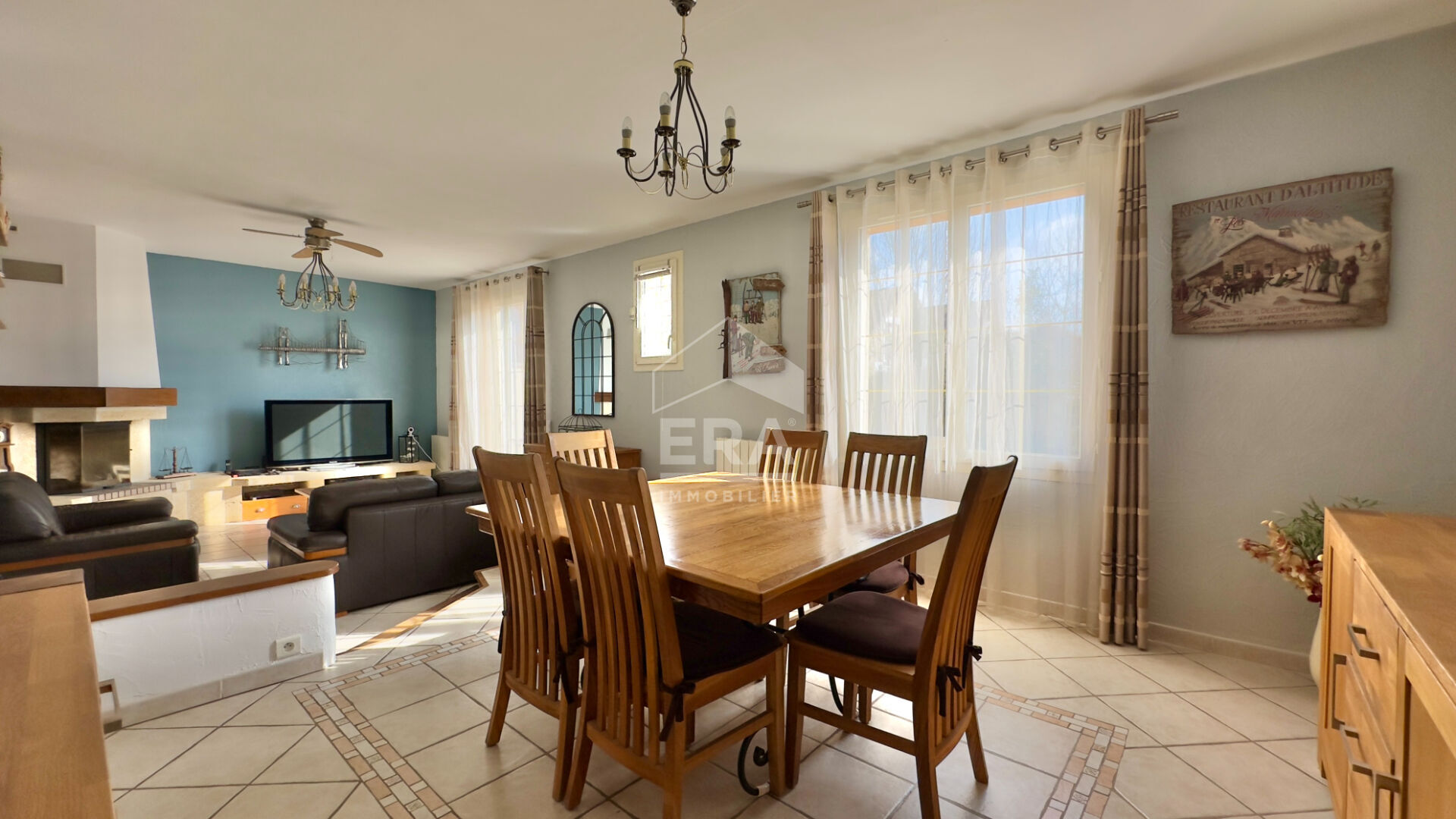 Photo MAISON 6 PIÈCES - 120 M² - ATHIS-MONS, JARDIN AVEC PISCINE ET SOUS-SOL TOTAL image 3/6