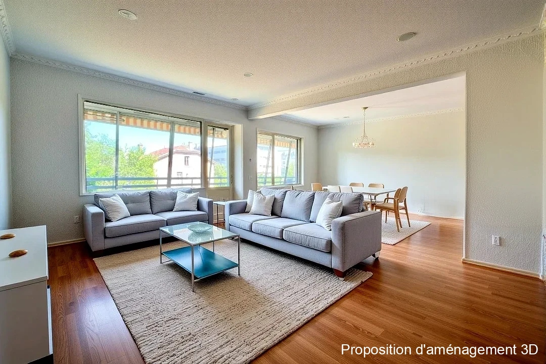 Photo CALUIRE  Beau 5 pièces au métro cuire 119 ² image 3/6