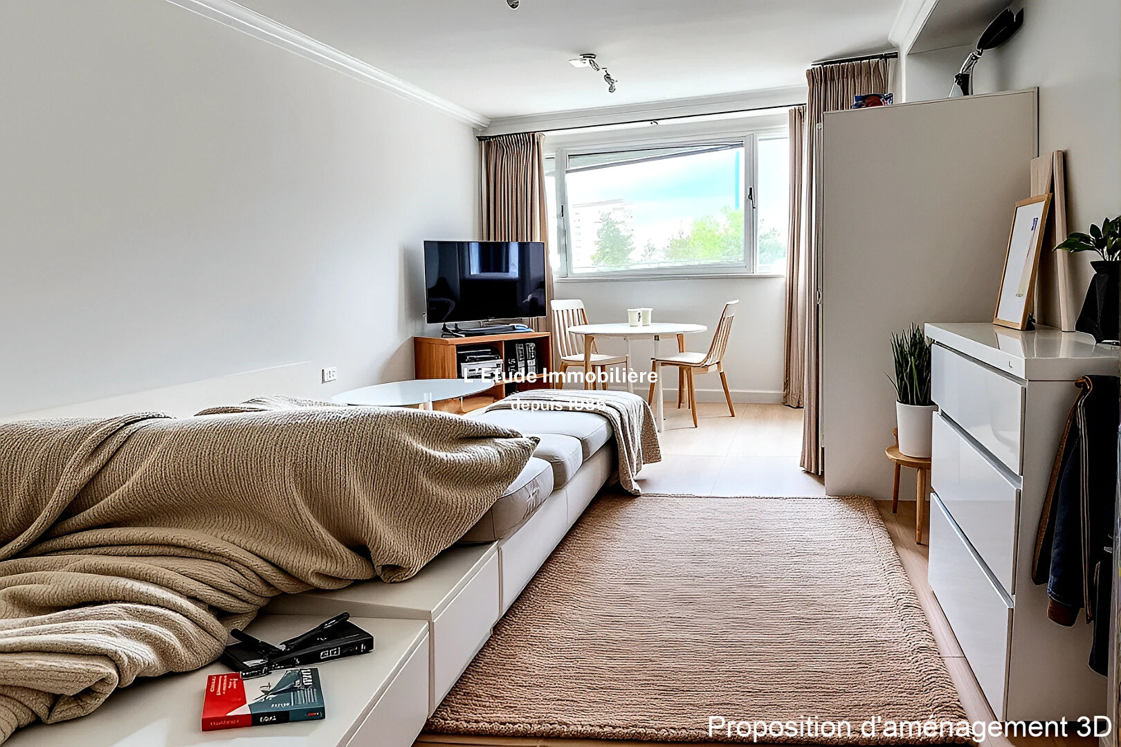 Photo Appartement Rillieux La Pape 3 pièce(s) - 2 chambres 61 m2  avec balcon image 3/5