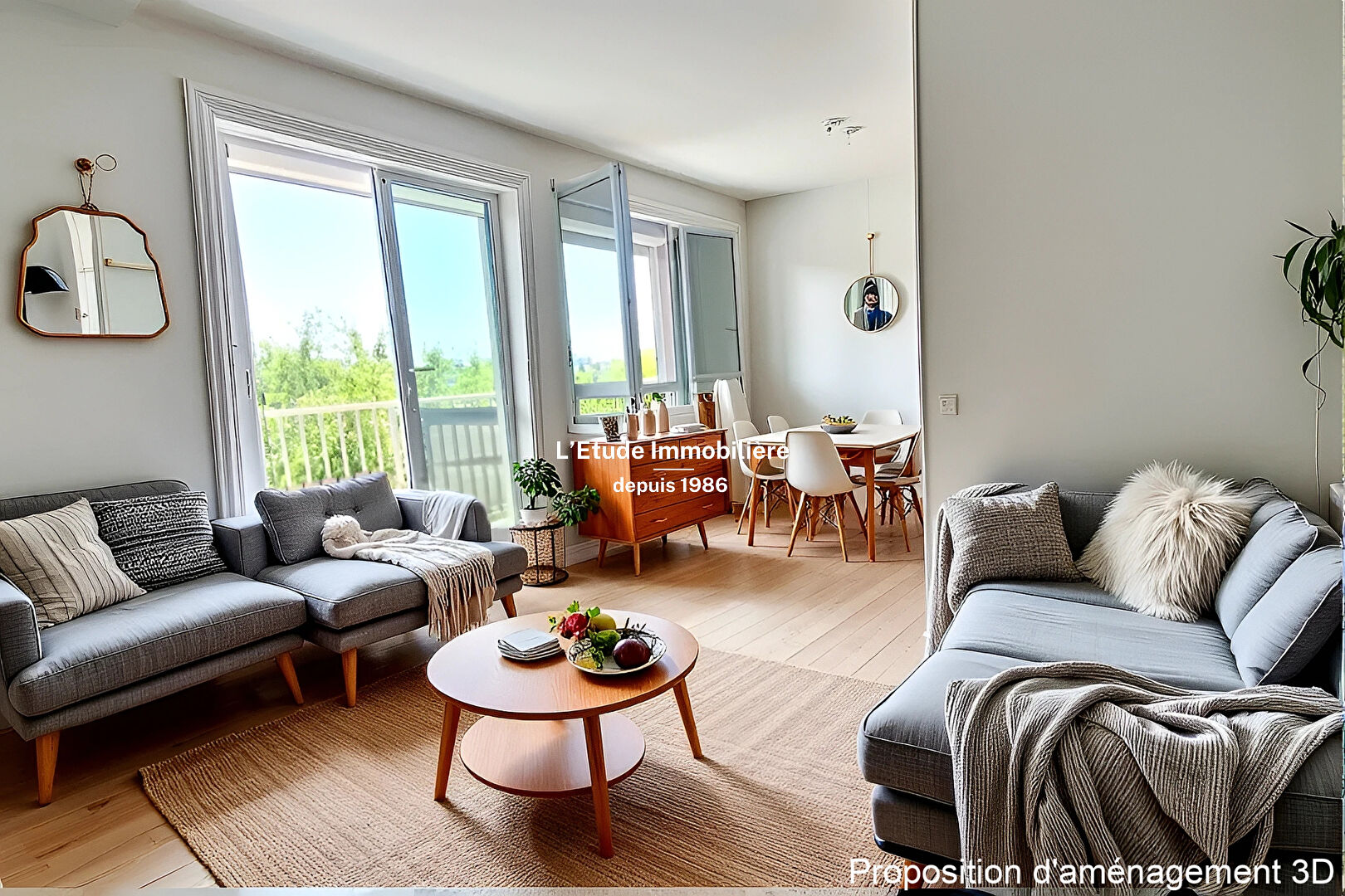 Appartement Rillieux La Pape 2 pièce(s) 48.32 m2