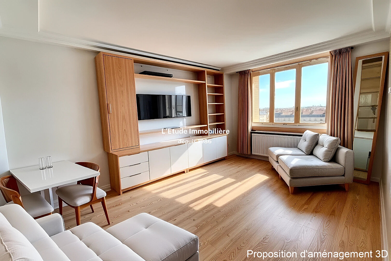 T3 LYON 5E  DPE D PROJETÉ QUAIS DE SAONE SUPERBE VUE EN ETAGE ELEVE !!