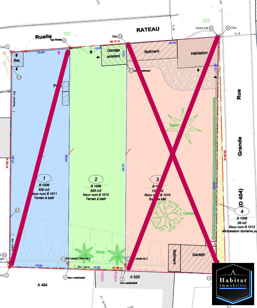 Photo Terrain Nantouillet 626 m2 image 4/4