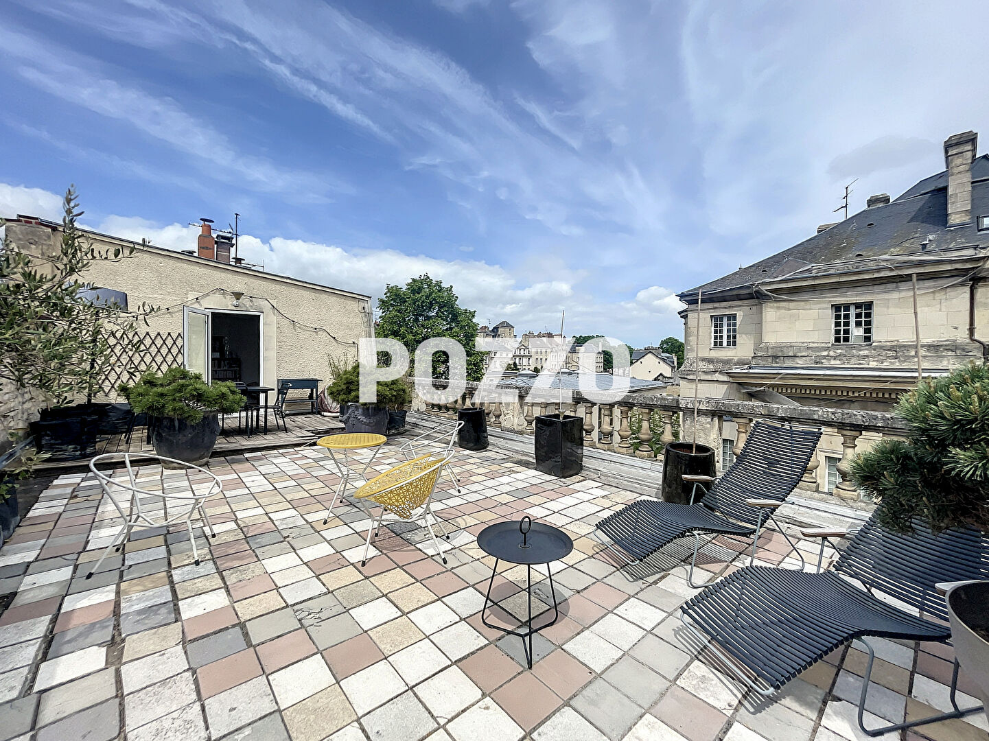 Photo Appartement Caen 3 pièce(s) 73 m2 - Terrasse de 60 m2 image 5/6