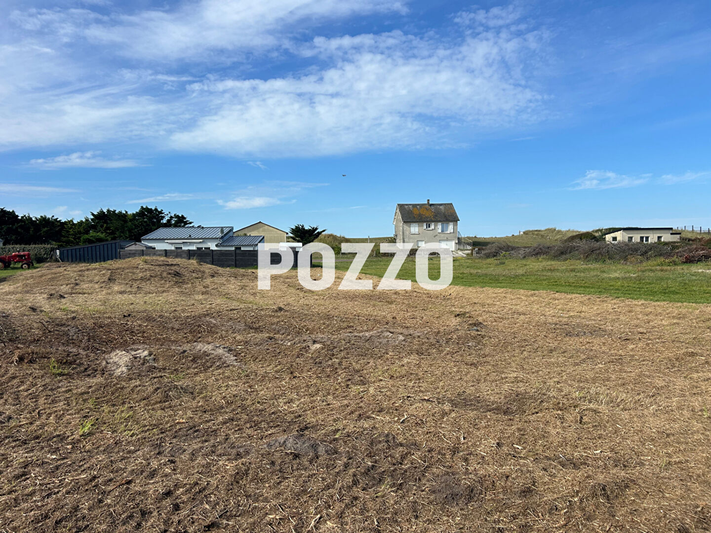 Photo Terrain Bretteville Sur Ay 1678 m2  -  50 mètres de la mer et des dunes - Non viabilisé image 2/4