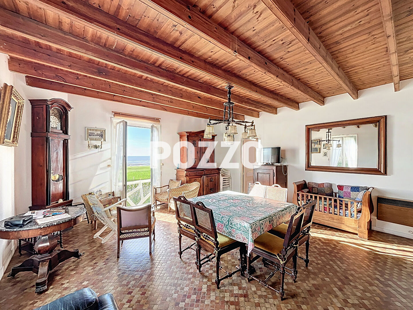 Photo SAINT JEAN LE THOMAS :  VUE MER, VUE MONT, VILLA 144 M2 AU CALME, JARDIN, PREAU, GARAGE image 5/6