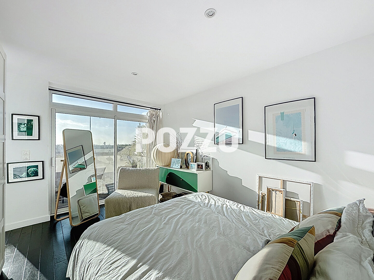 Photo SAINT PAIR SUR MER : appartement F4 (95 m²) à vendre petite vue de mer image 6/6