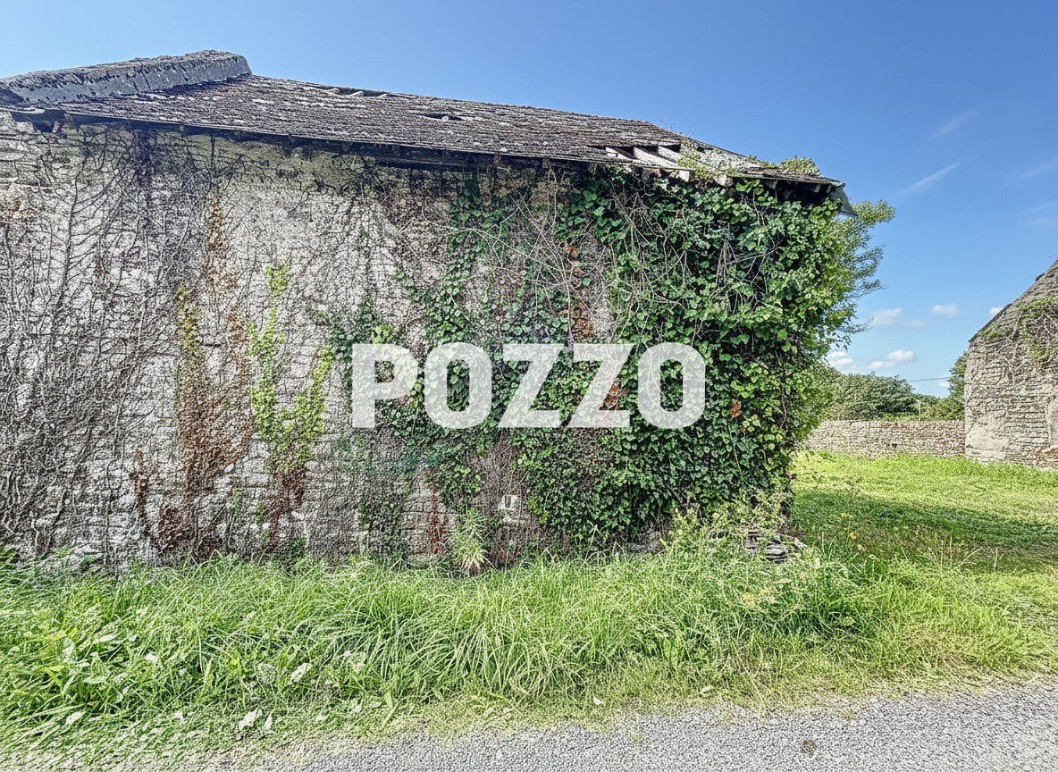 TERRAIN A BATIR Port Bail Sur Mer - PORTBAIL - GRANGE A RENOVER - VUE CAMPAGNE - PIERRES