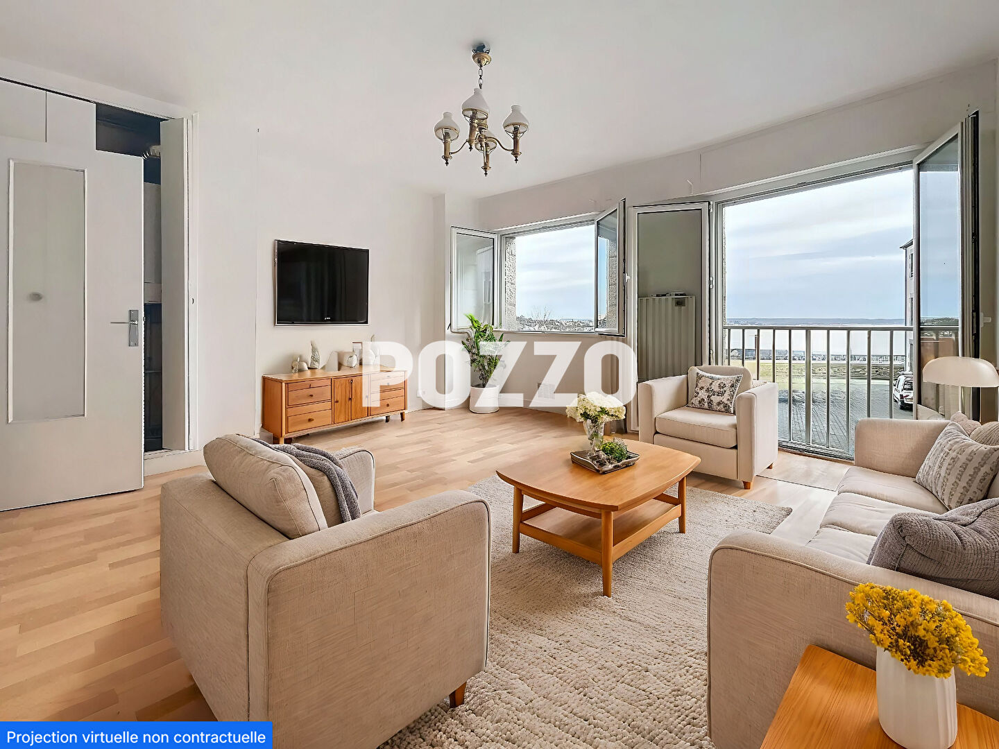 A VENDRE - GRANVILLE - Appartement T3 62.71m² - Vue mer et centre-ville !