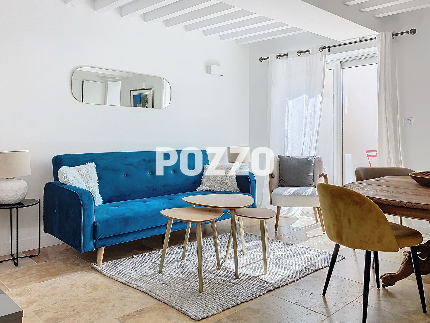 LOCATION d'une maison de 4 pièces (83 m²) à HONFLEUR - Terrasse