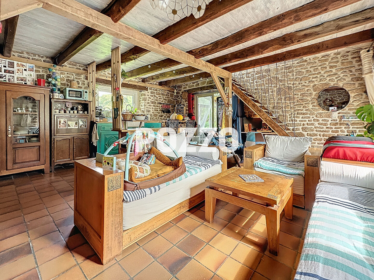 Photo A Vendre - Le Grand Celland - Maison 3 pièce(s) 76 m² - Terrain de 3 hectares image 3/6