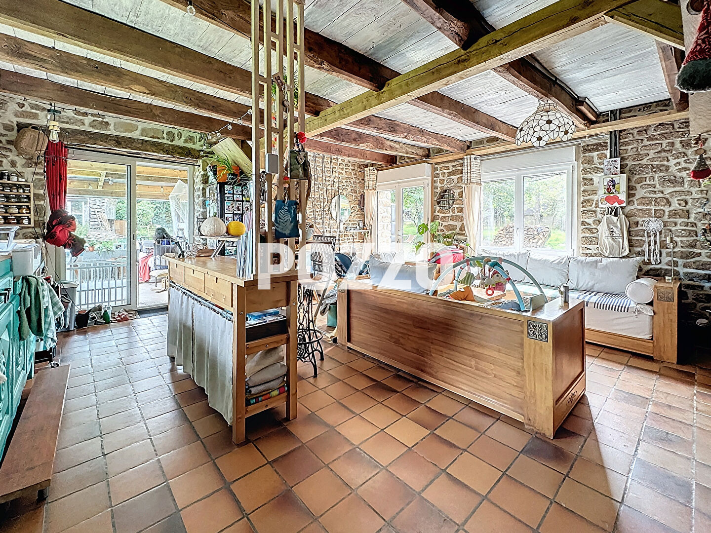 Photo A Vendre - Le Grand Celland - Maison 3 pièce(s) 76 m² - Terrain de 3 hectares image 4/6