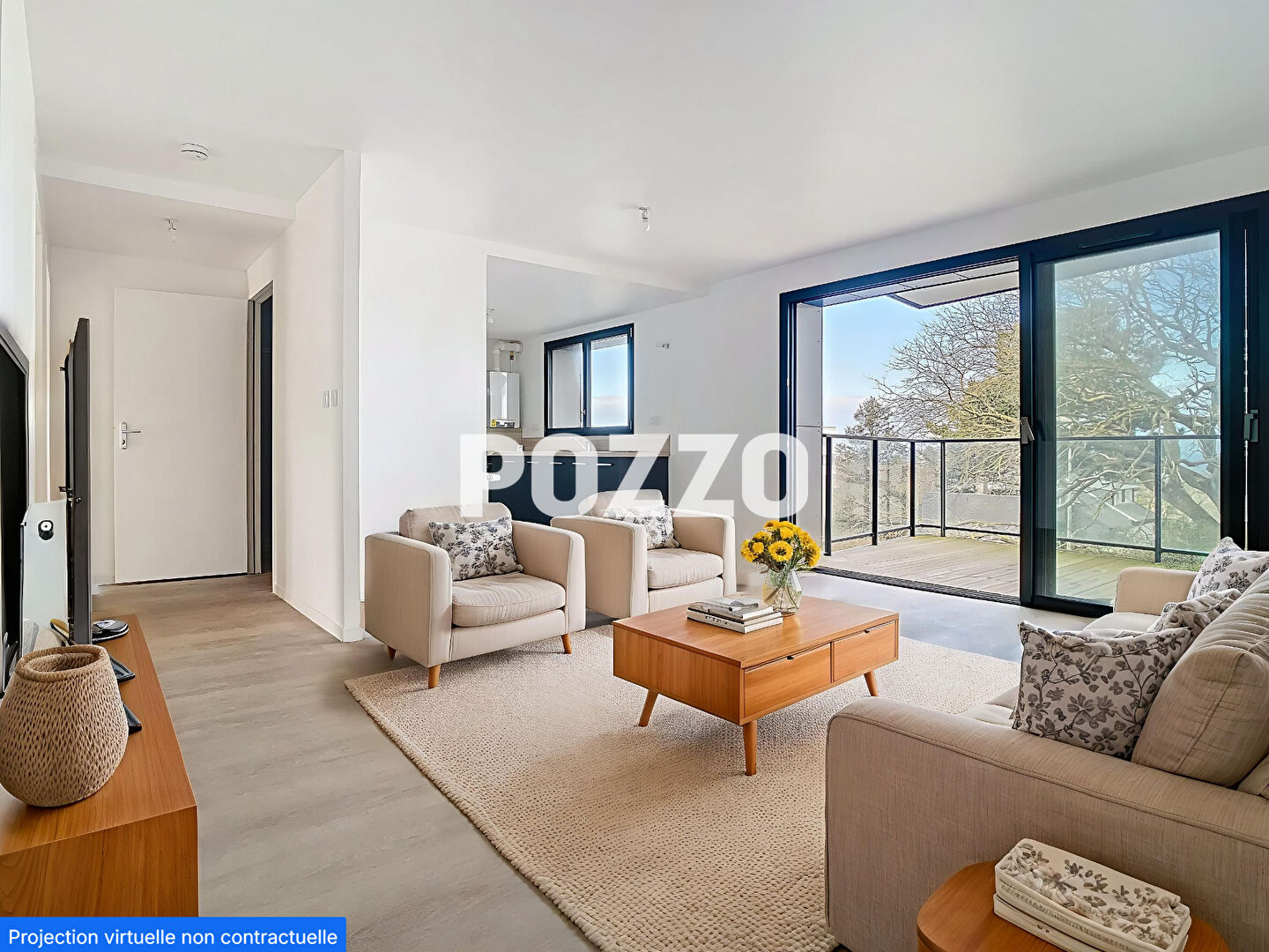 Appartement NEUF 3 pièces - Donville les Bains (50350) - Vue mer