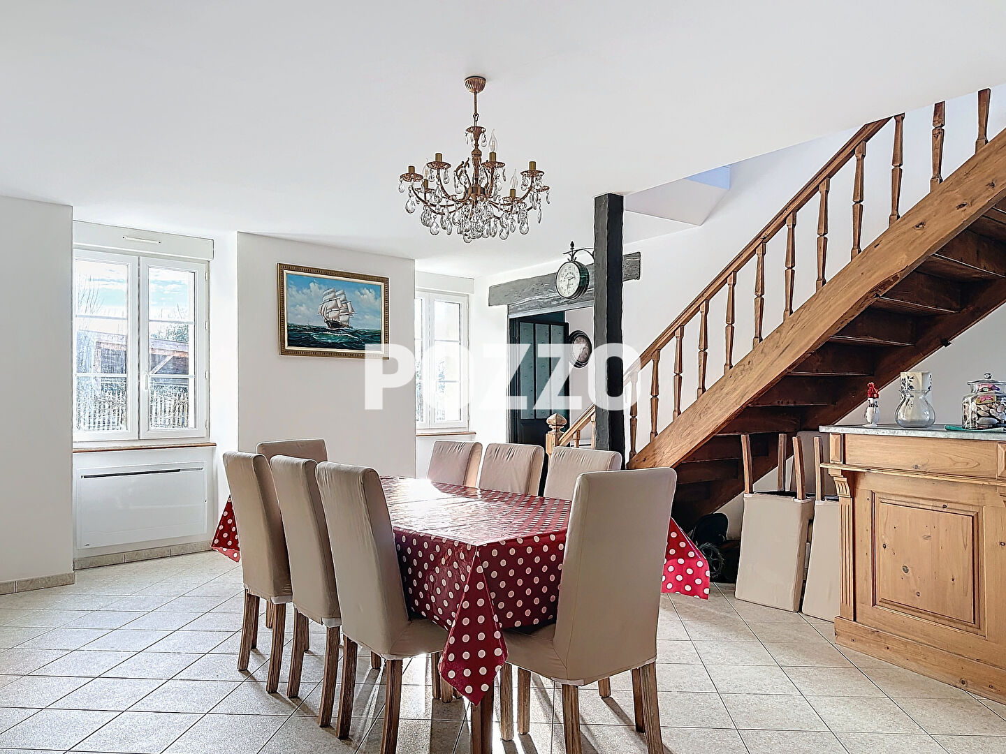 Photo Maison St Jean Le Thomas 8 pièces, 6 ch, 225 m2, terrasse, jardin, vue Mont St Michel image 3/6