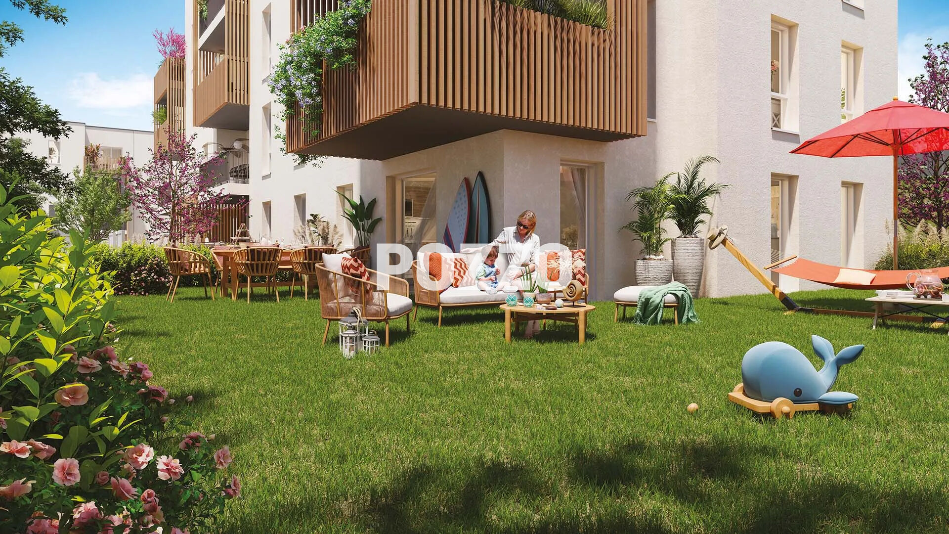 Photo Résidence neuve à DONVILLE LES BAINS (50) image 2/3