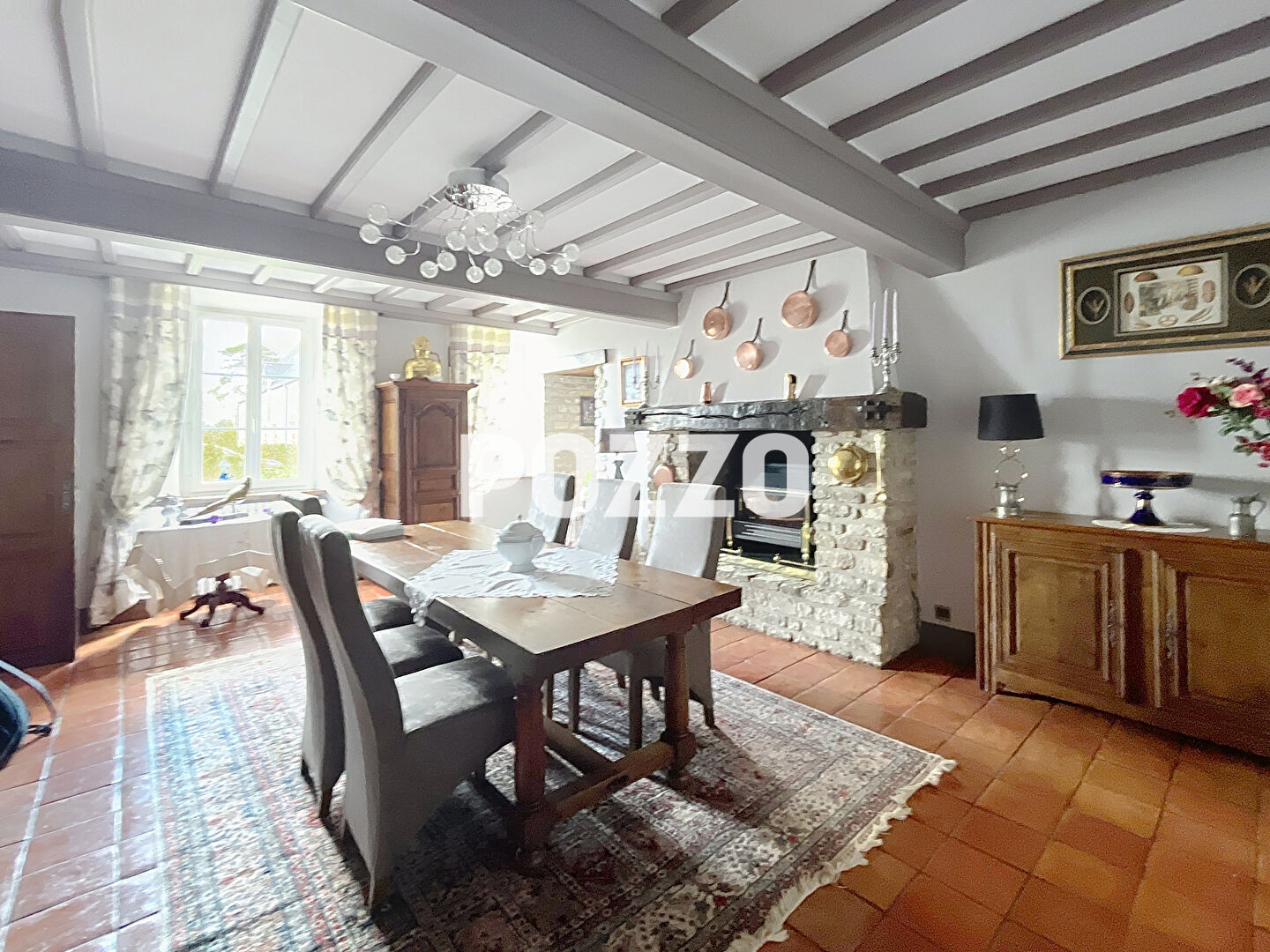 Photo Propriété Turqueville 10 pièce(s) 300 m2, 2 gites 104m² et 90m² piscine tennis image 5/6