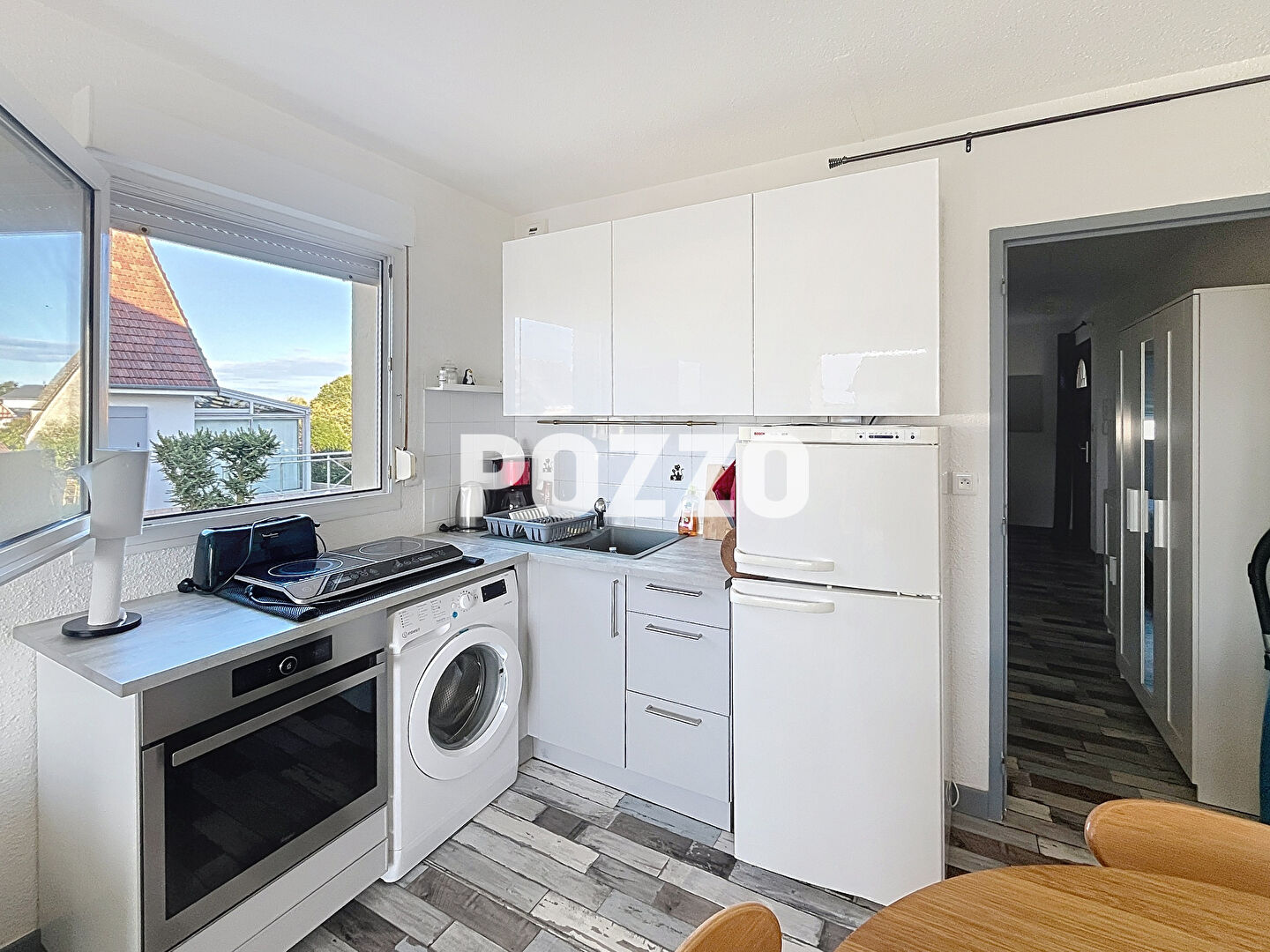 Photo appartement T2 (37 m²) balcon, vue mer à SAINT PAIR SUR MER image 4/6