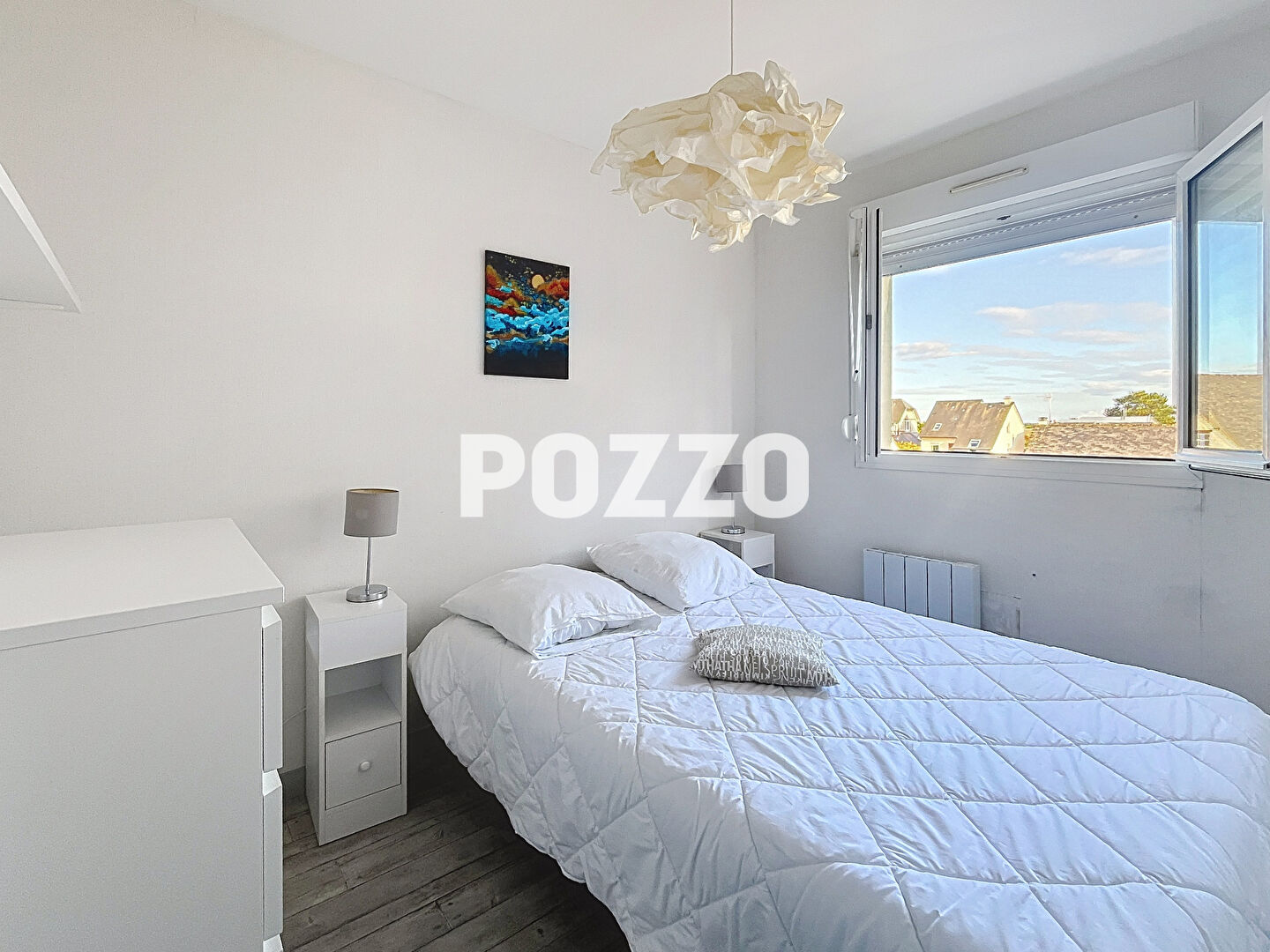 Photo appartement T2 (37 m²) balcon, vue mer à SAINT PAIR SUR MER image 5/6