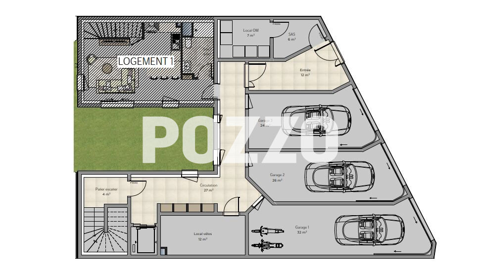 Photo A VENDRE- NEUF-VEFA- Appartement T5 112m² à GRANVILLE (50400). image 6/6