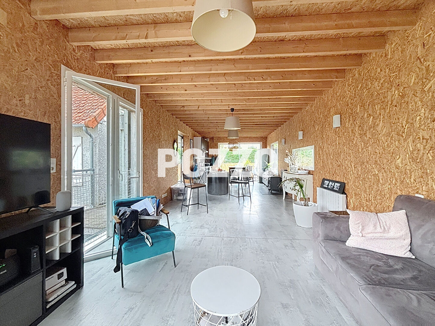 Photo AGON COUTAINVILLE , quartier du Passous, maison atypique en bon état,  extension bois dans un lieu calme , 300 mètres de la plage et des commerces image 3/6