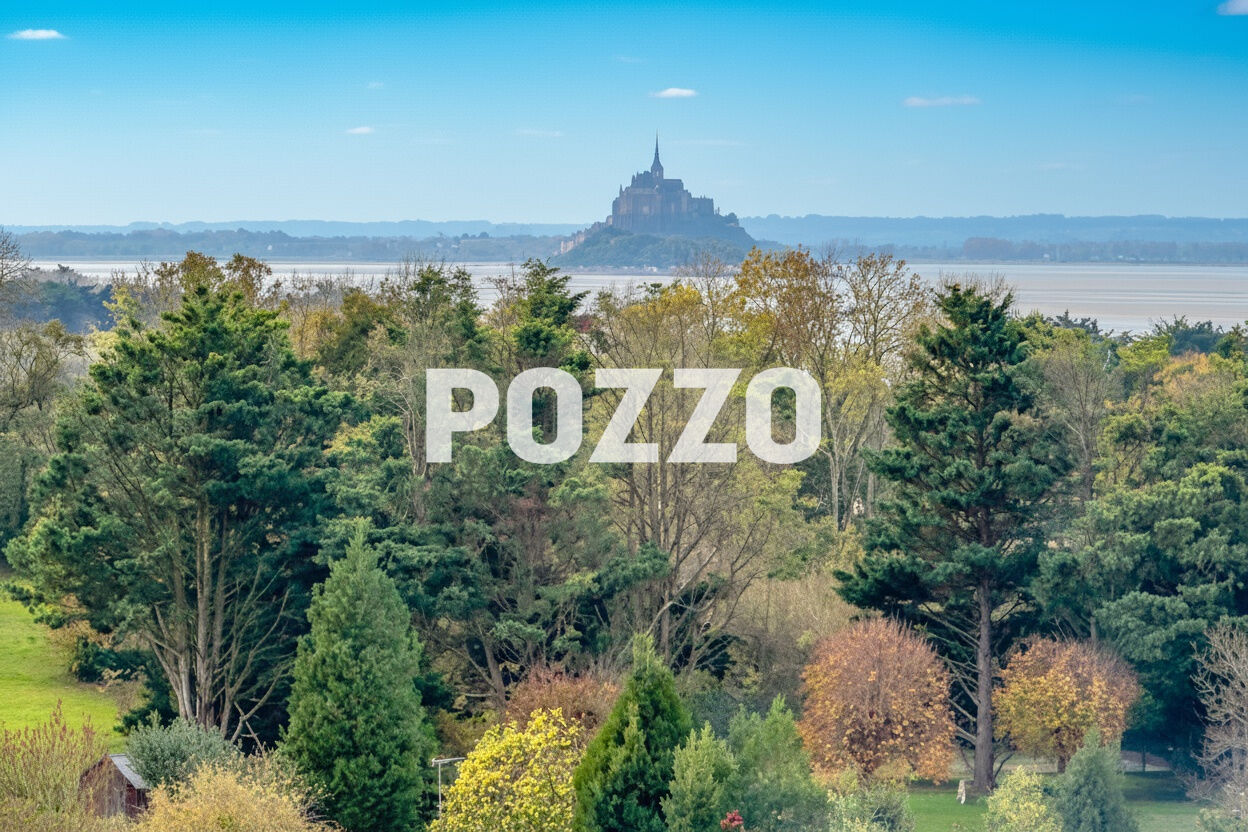 Maison Saint Jean Le Thomas 57 m2 , 2/3 chambres, terrasse, VUE MONT ST MICHEL EXCEPTIONNELLE