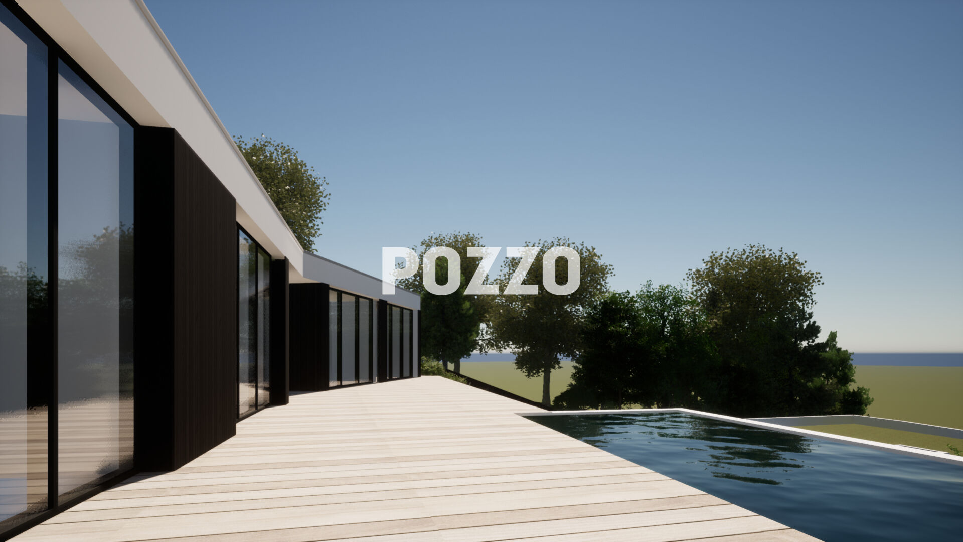 Photo Villa d'architecte avec vue mer à Donville Les Bains 6 pièces de 230 m2 image 2/4