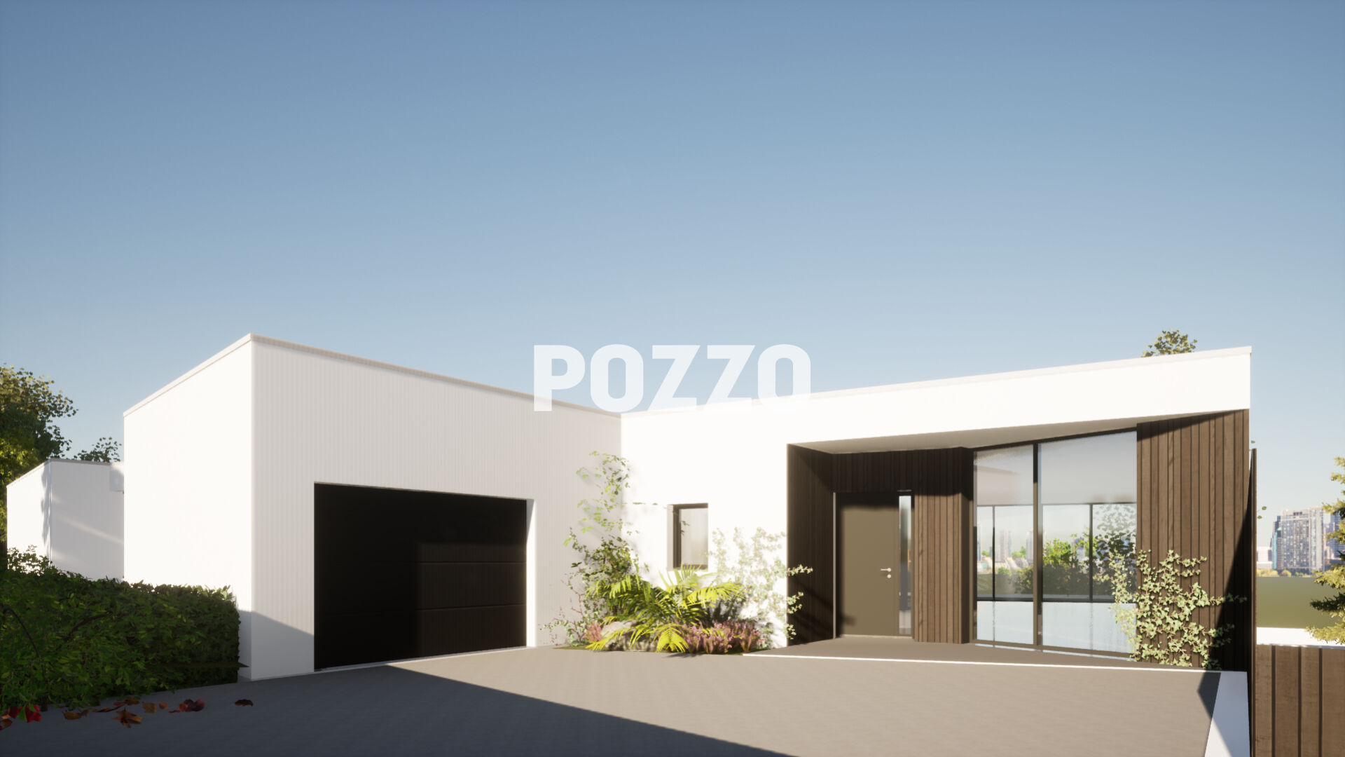 Photo Villa d'architecte avec vue mer à Donville Les Bains 6 pièces de 230 m2 image 3/4