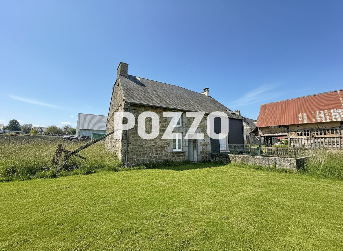 A Vendre - Maison en pierres 60 m² - Puits, terrain - ISIGNY LE BUAT