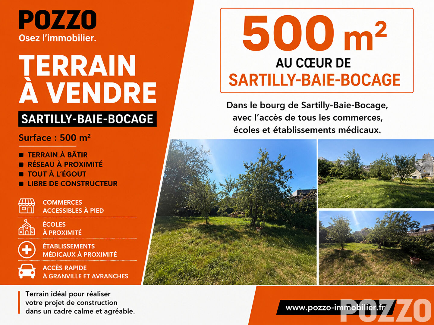 Agence immobilière de Agence Pozzo-immobilier - Pozzo immobilier Sartilly