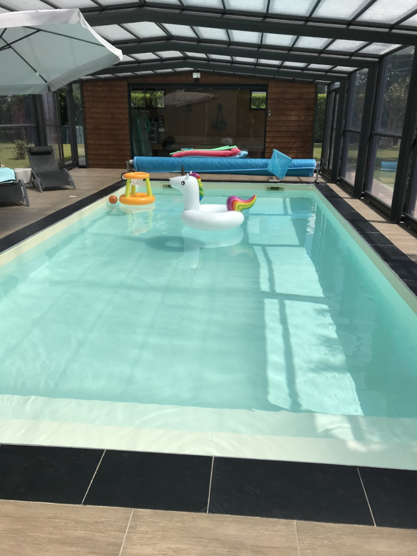 Photo LE CALME ET LA SERENITE D'UNE TRES BELLE MAISON ATYPIQUE  DE PLAIN PIED DE 163 M2 AVEC PISCINE image 3/6