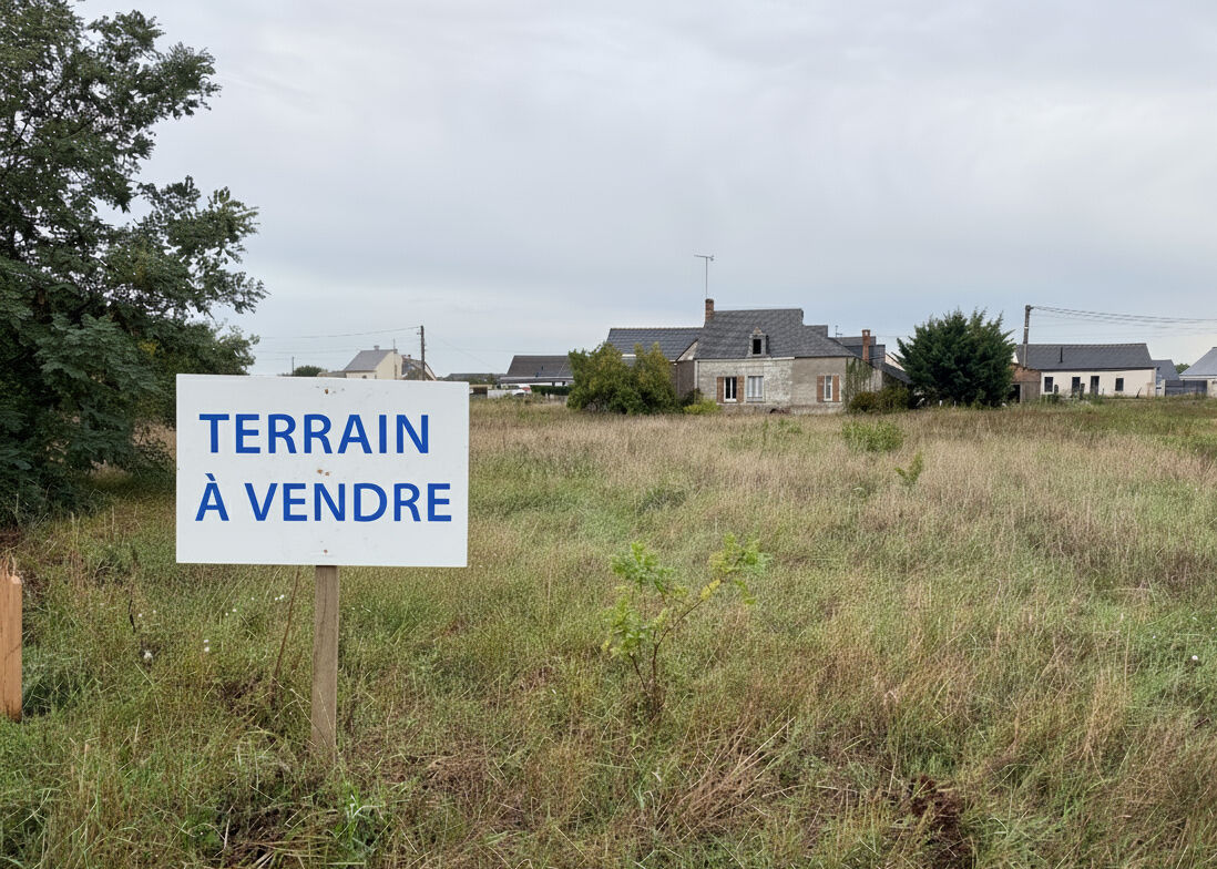 Terrain à bâtir de 750m2 à Beaufort-en-Anjou