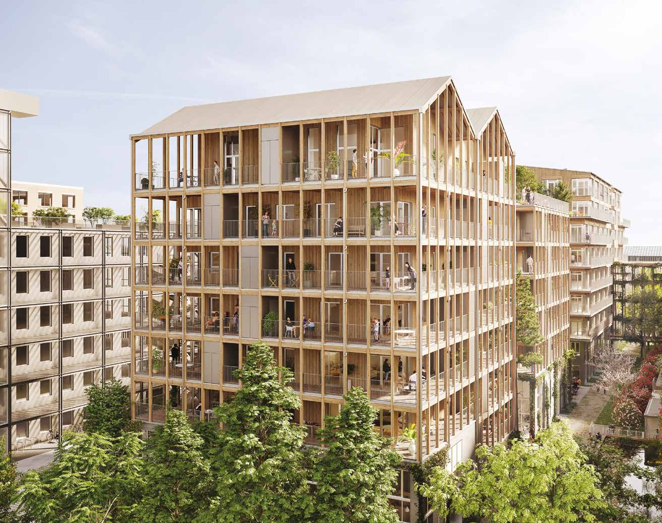 Appartement Nantes 2 pièce(s) 42.23 m2 BALCON DE 14.23M²