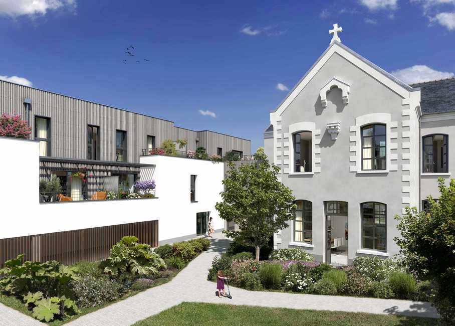 Photo Appartement Nantes 3 pièce(s) 60.74 m2 TERRASE EXPO SUD image 2/3