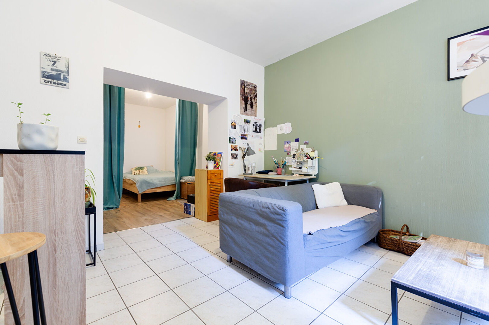 NANTES SAINT-DONATIEN APPARTEMENT T1 BIS AU CALME AVEC COUR PRIVATIVE