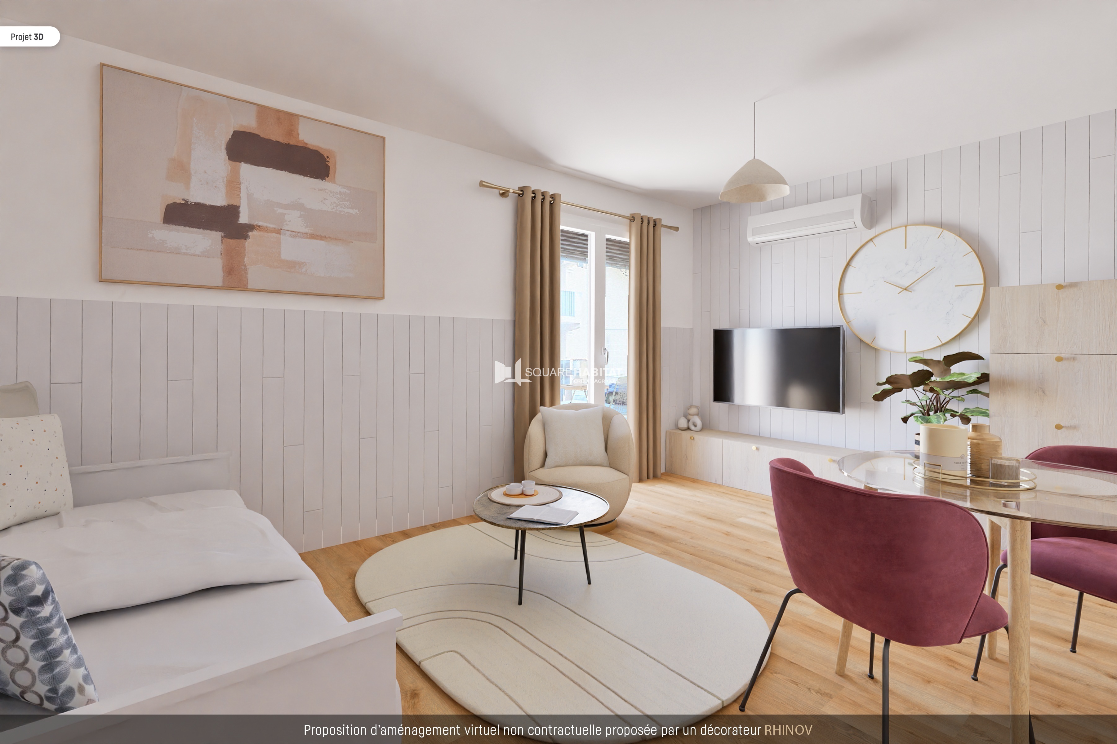 
Appartement Barbotan Les Thermes 1 pièce(s) 24.53 m2
 Photo du bien 2 