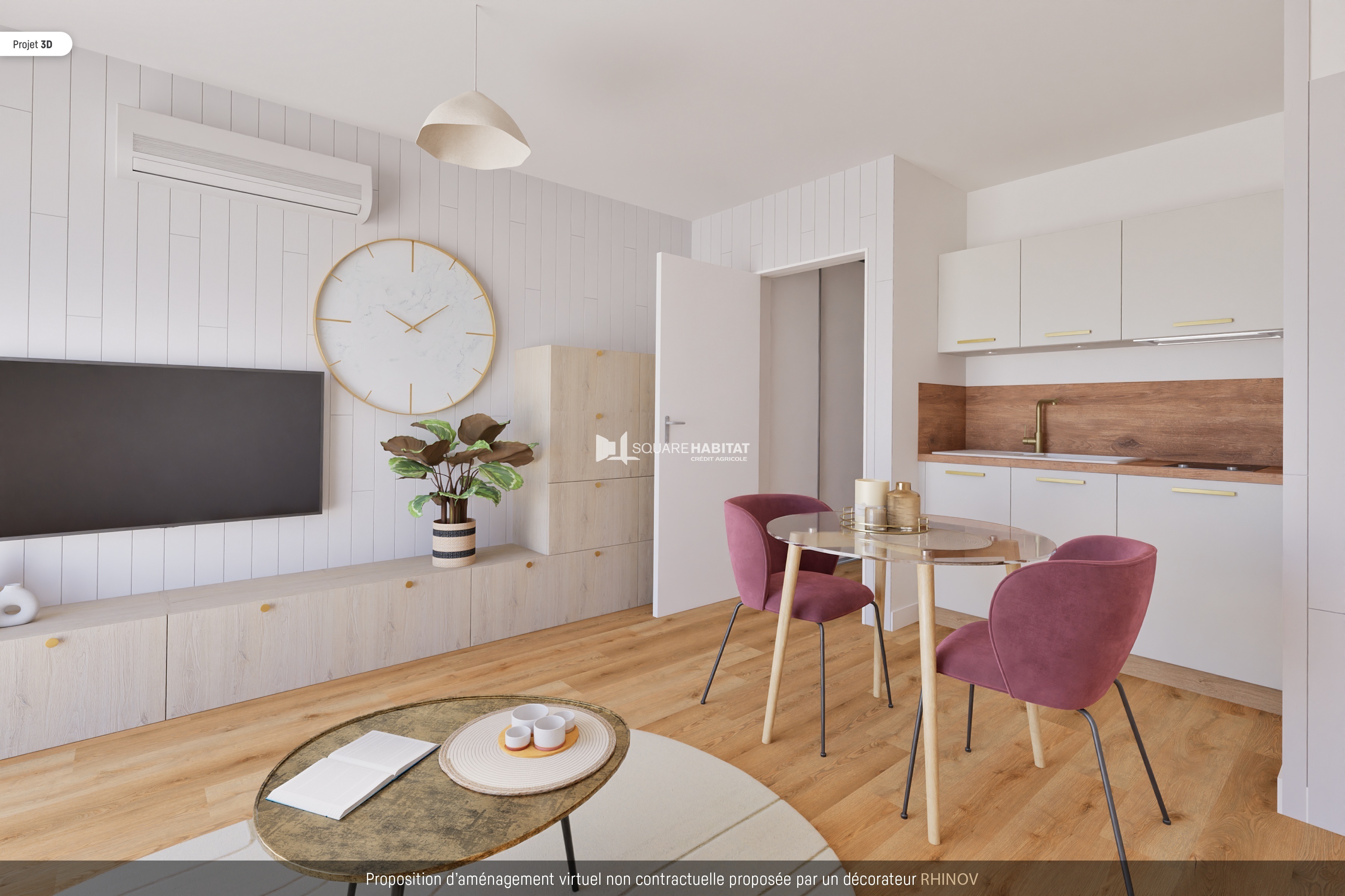 
Appartement Barbotan Les Thermes 1 pièce(s) 24.53 m2
 Photo du bien 6 