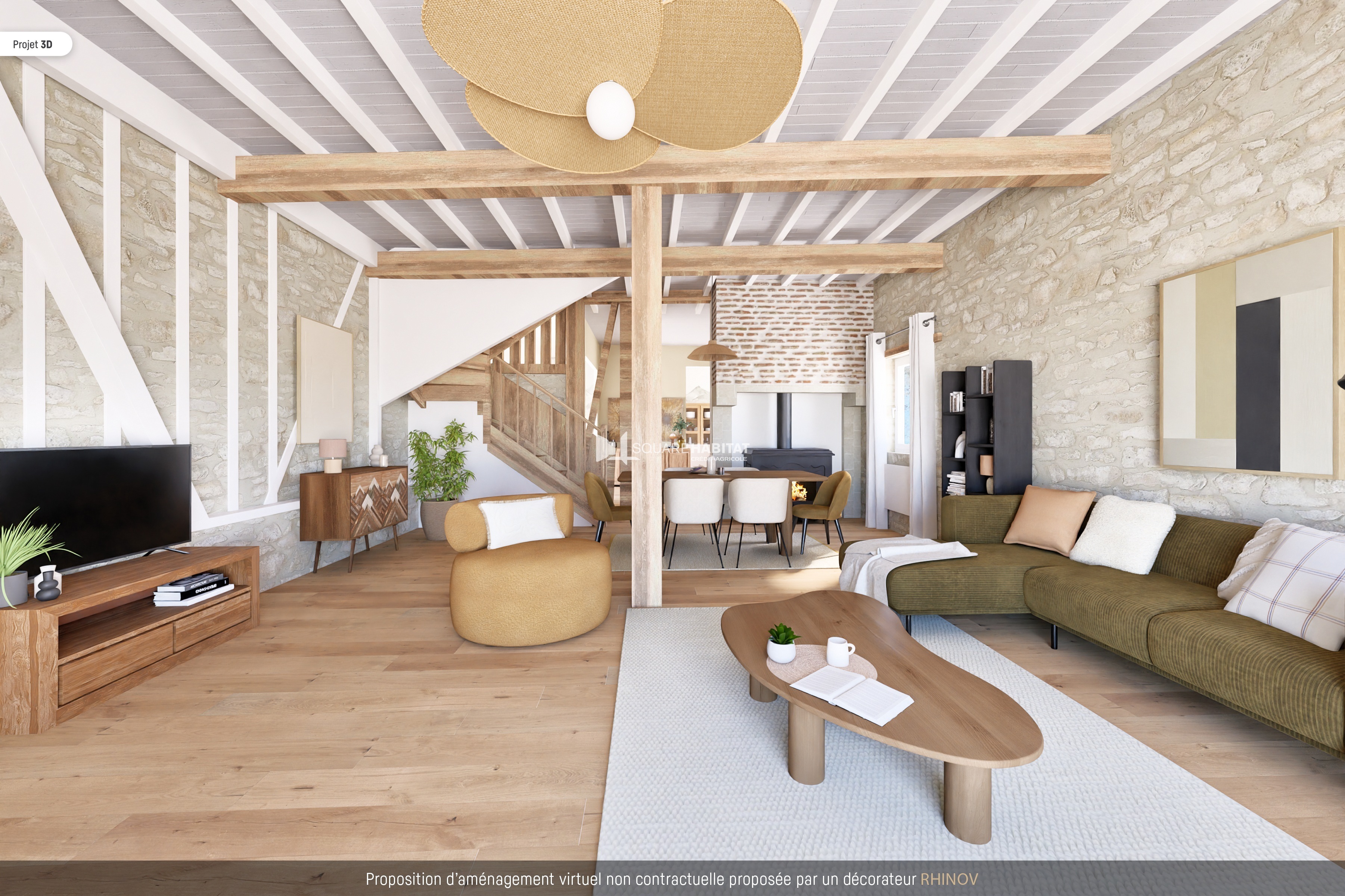 
Charme de l 'ancien à GABARRET
 Photo du bien 2 