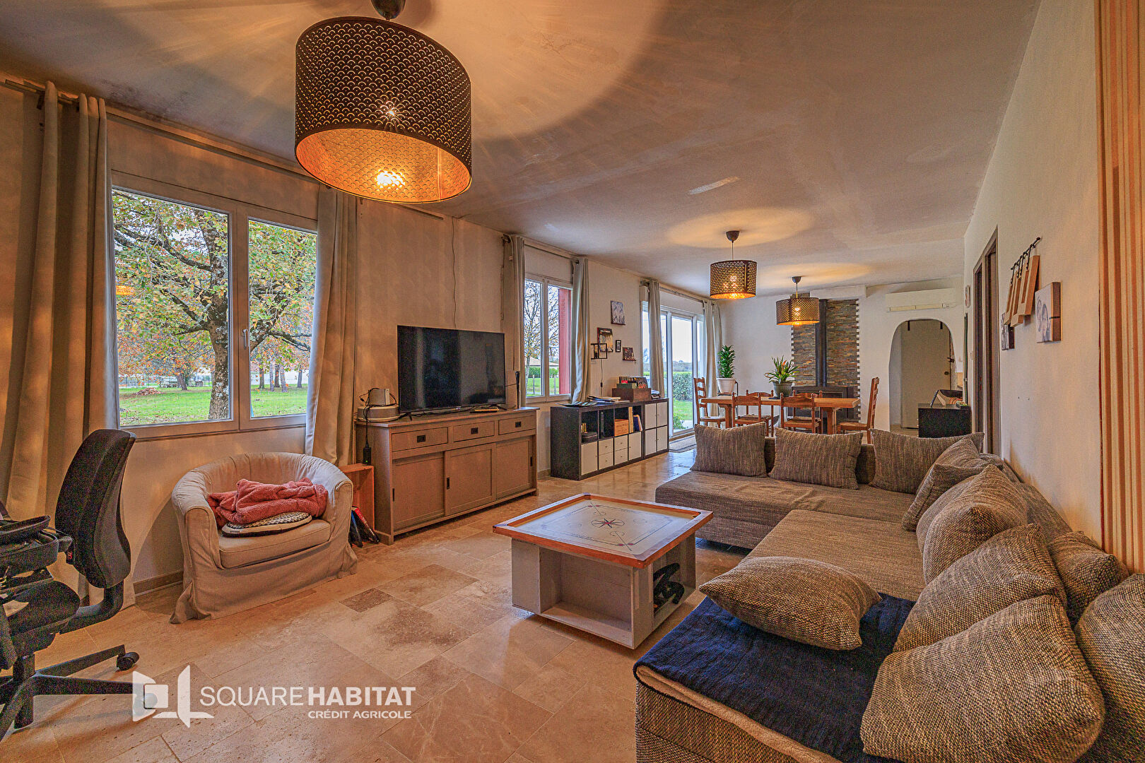 Maison Les Eglisottes Et Chalaures 113.50 m2 avec garage