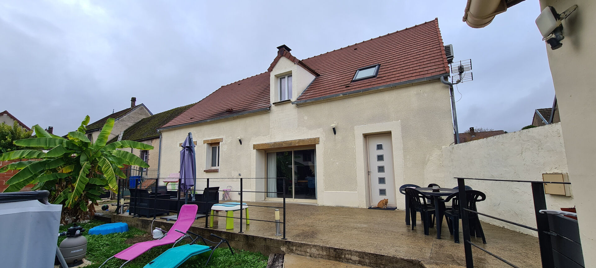 Maison ancienne de 138m2 sur 1146m2 de terrain clos
