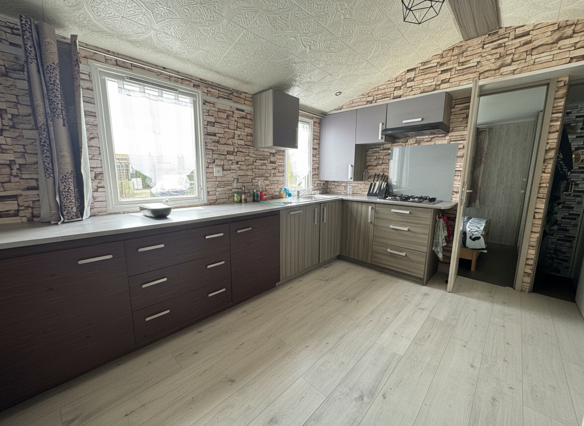 Chalet au calme en bord de Sarthe (Proche Roëzé-sur-Sarthe) 3 Pièces 49 m2