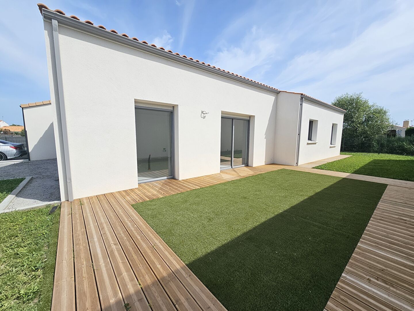 Maison neuve 5 pièces 3 chambres + grand garage